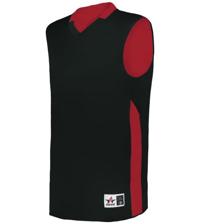 Alleson Athletic YOUTH SINGLE-PLY REVERSIBLE BASKETBALL JERSEY 589RSPY