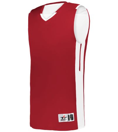 Alleson Athletic YOUTH CROSS OVER REVERSIBLE BASKETBALL JERSEY 590RSPY