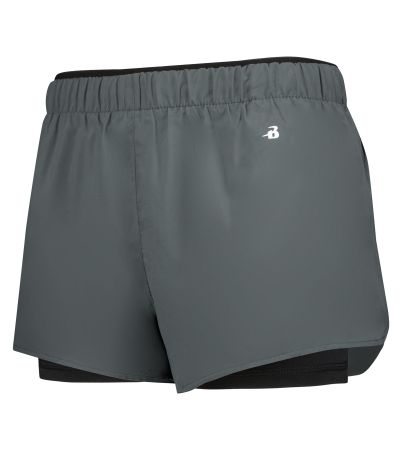 Badger Sport LADIES DOUBLE UP SHORT 615000