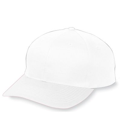 Augusta Sportswear Youth Six-Panel Cotton Twill Low-Profile Cap 6206