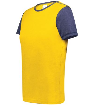 Augusta Sportswear Ladies Gameday Vintage Ringer Tee 6878
