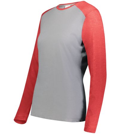 Augusta Sportswear Ladies Gameday Vintage Long Sleeve Tee 6883