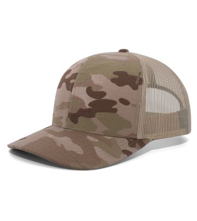 Pacific Headwear Multicam® Trucker Snapback Cap M08