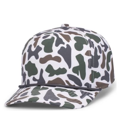 Pacific Headwear WEEKENDER DUCK CAMO 5-PANEL TRUCKER P685