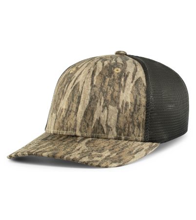 Pacific Headwear Mossy Oak® Low-Profile Trucker PacFlex Cap P691