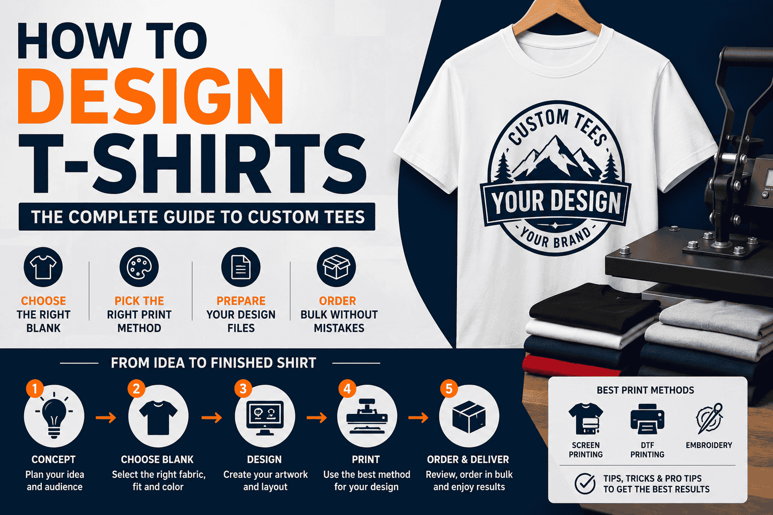How to Design T-Shirts 