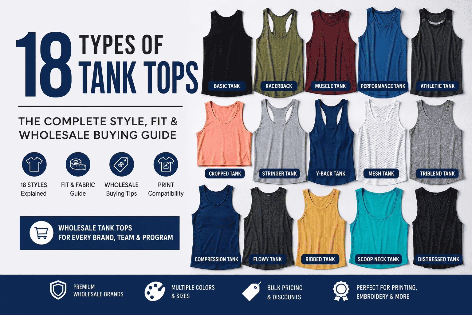 Types of Tank Tops