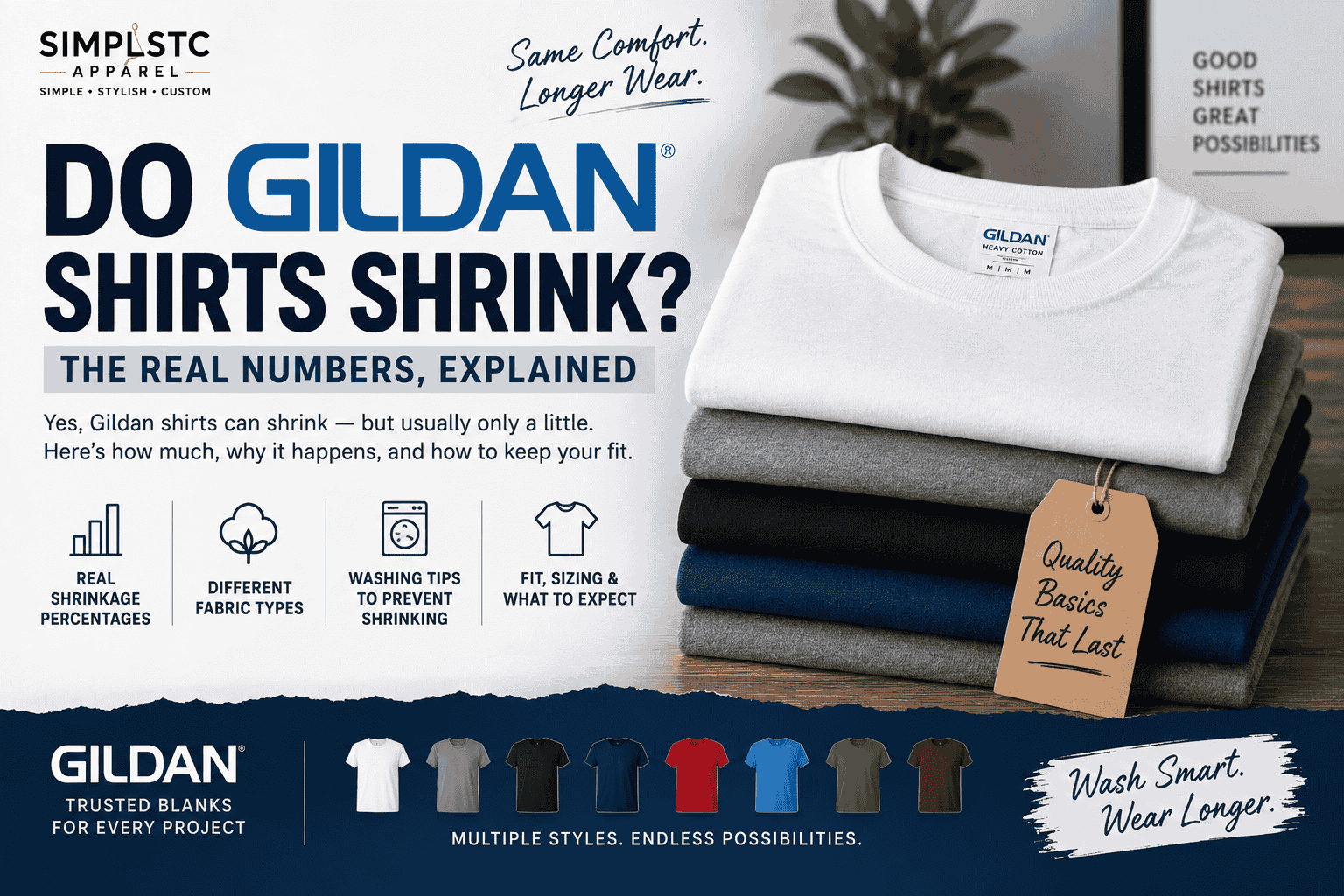 do gildan shirts shrink